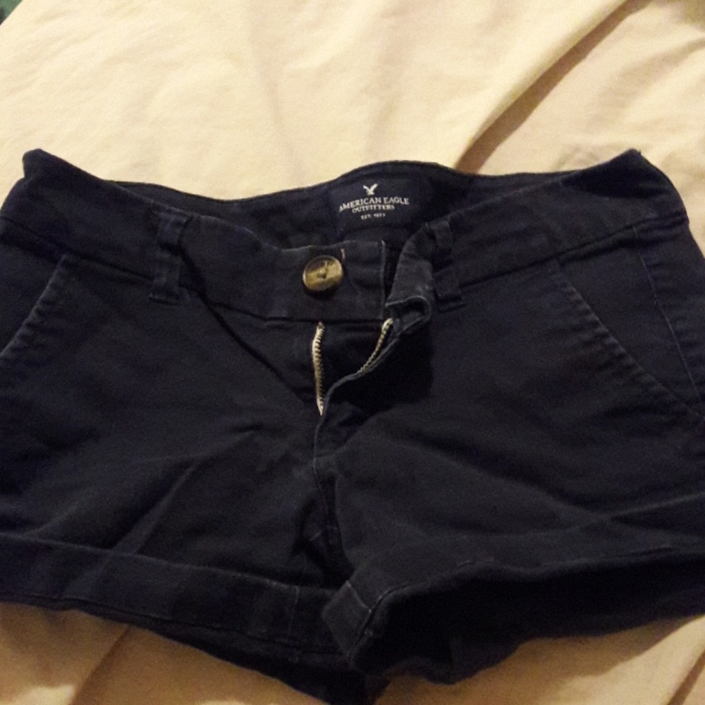 Navy Blue American Eagle Shorts